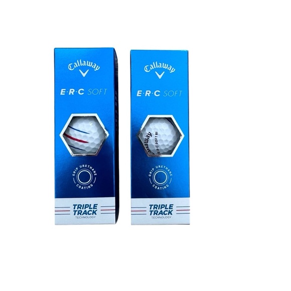 Callaway ERC Soft Golf Balls Triple Track Tech Sleeve 3 Pack - Picture 1 of 6